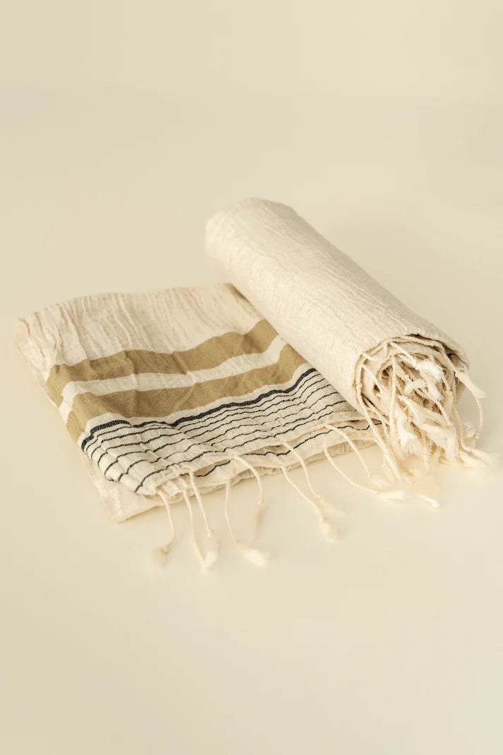 Pestemal 90×170 cm Myra Moss – PURENEST® Pestemal