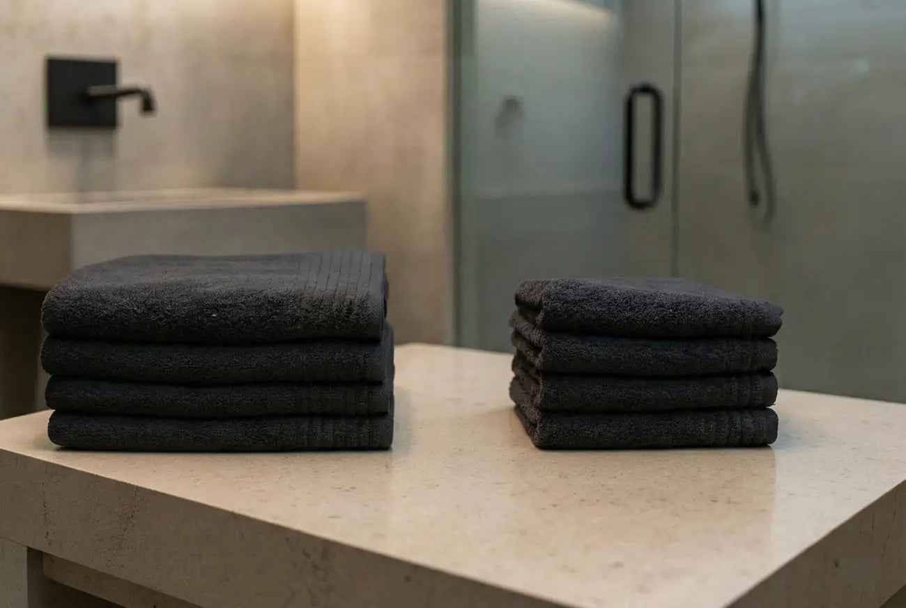 Set de 8 serviettes «XL Confort» en éponge