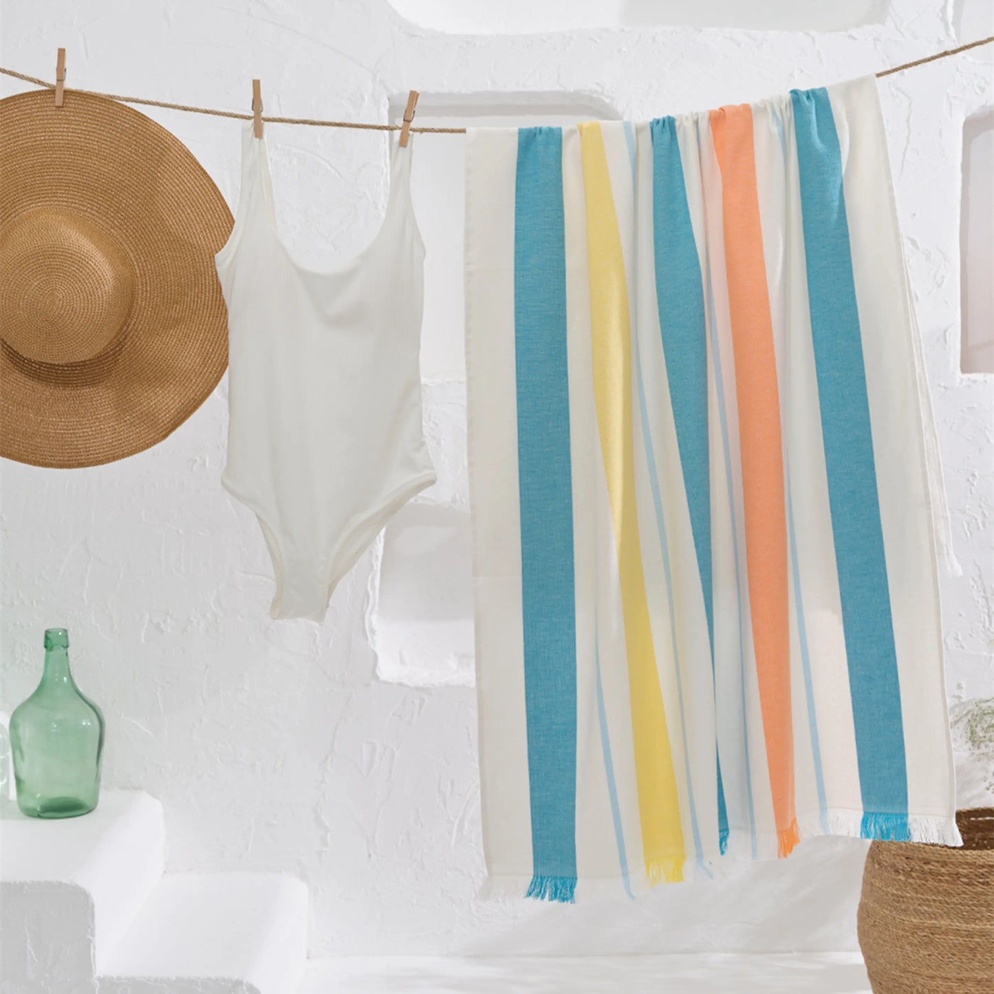 Serviette de plage 90×160 cm Doris AquaSOFT® Riviera