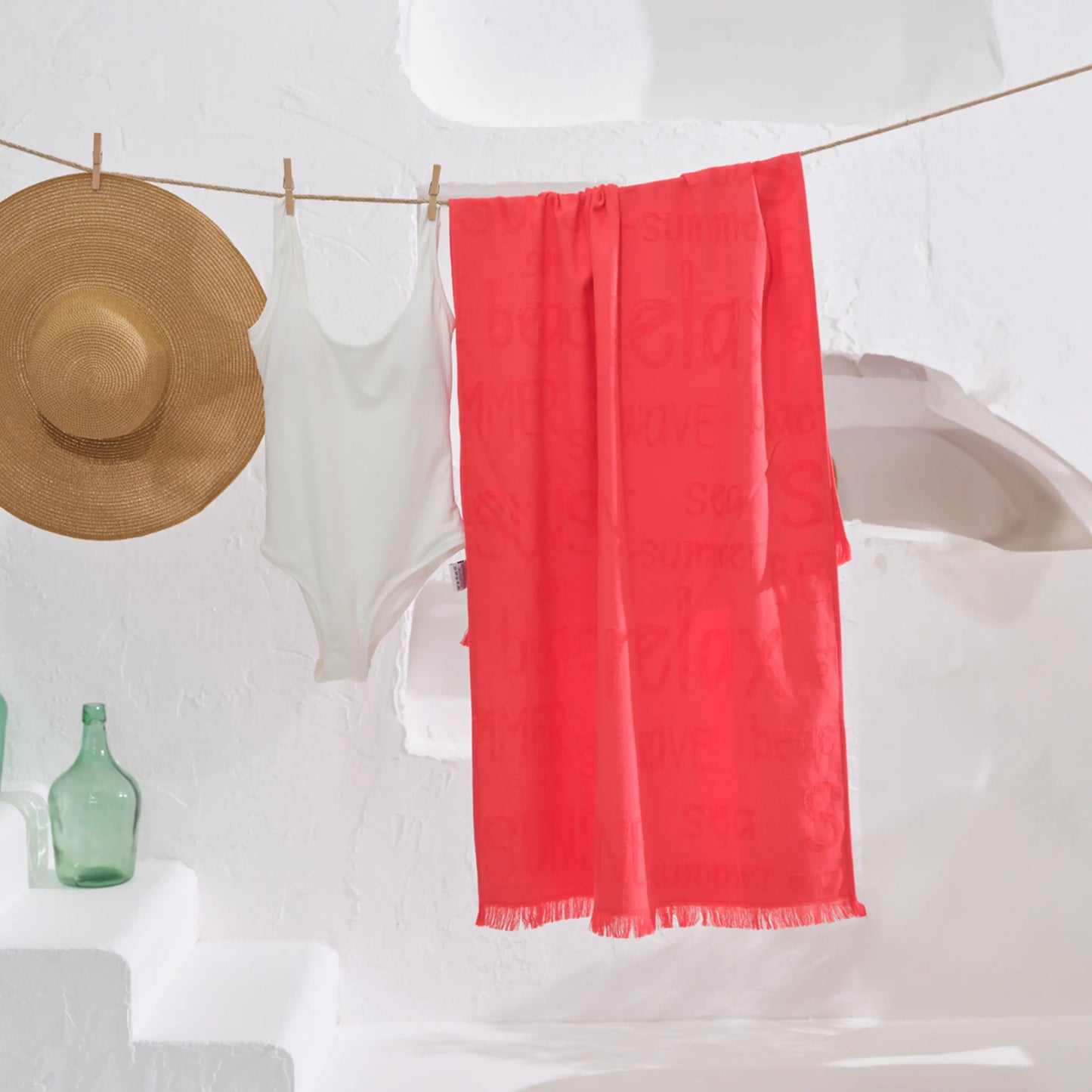 Serviette de plage Relax AquaSOFT® Riviera 70×150 cm