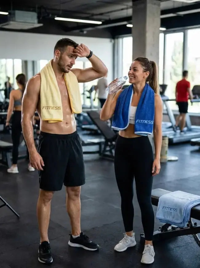 Fitnesshandtuch 30×120 cm