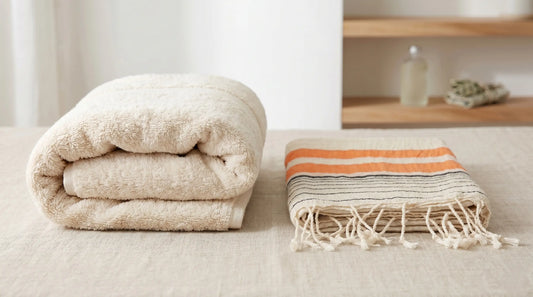 Baumwolle oder Hamamtuch Welches Handtuch ist die bessere Wahl?