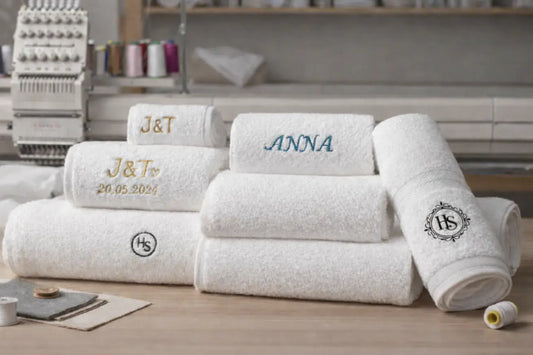 Bestickte Handtücher als persönliche Geschenkidee mit Bedeutung