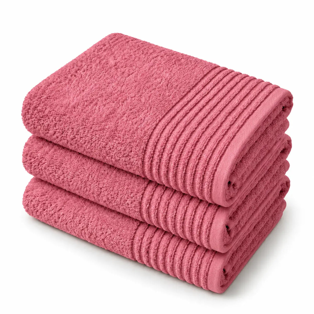 Saunatuch in Rosa – 100% Baumwolle, 100×200 cm | Handtuchshop.ch