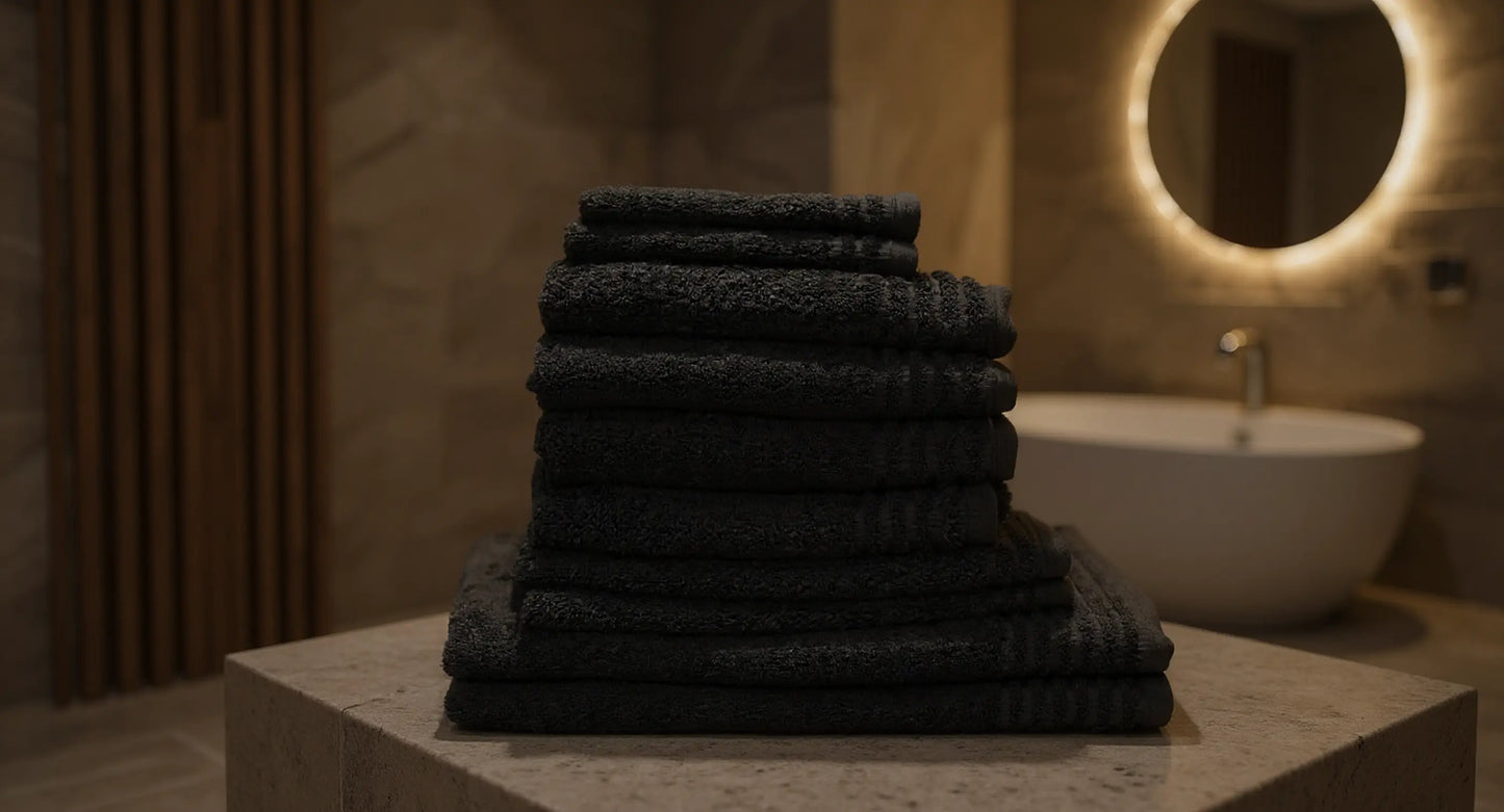 Set de 10 serviettes «Premium» en éponge AquaSOFT®