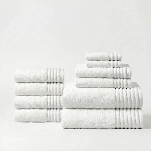 10-teiliges Premium-Set 100% Baumwolle