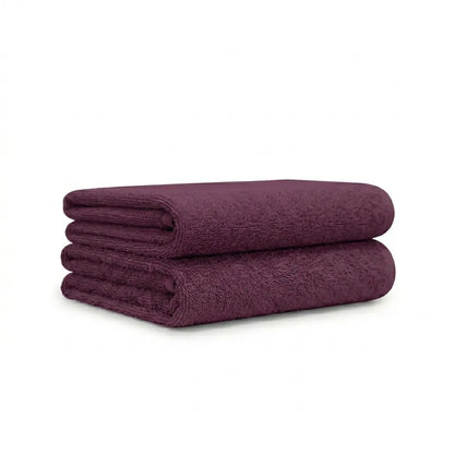 XXL Badetuch in Aubergine – 100% Baumwolle, 150×200 cm | Handtuchshop.ch