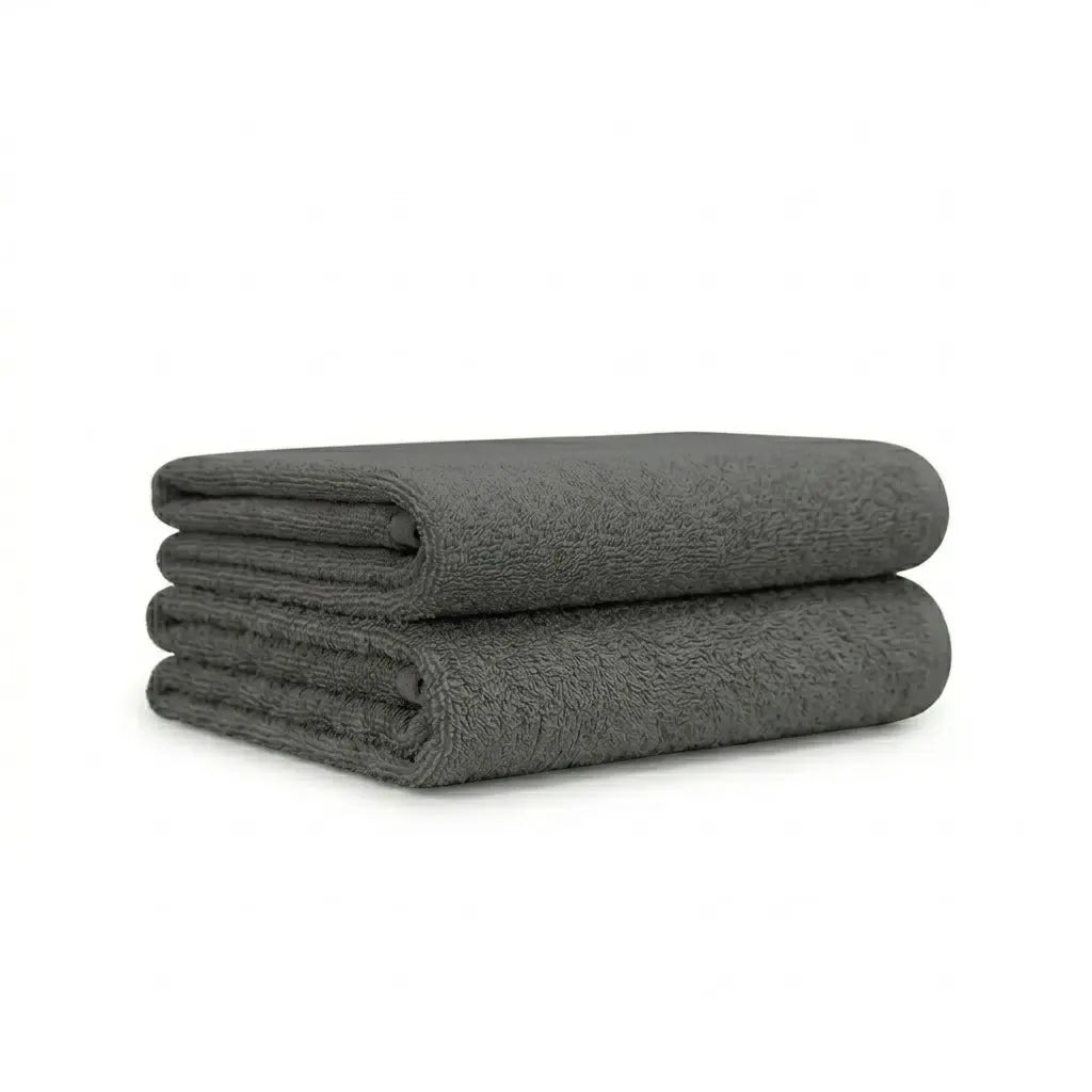 XXL Badetuch in Dunkelgrau – 100% Baumwolle, 150×200 cm | Handtuchshop.ch