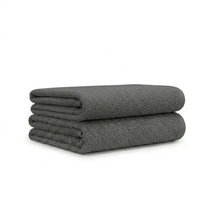 XXL Badetuch in Dunkelgrau – 100% Baumwolle, 150×200 cm | Handtuchshop.ch