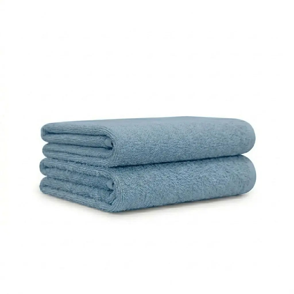 XXL Badetuch in Hellblau – 100% Baumwolle, 150×200 cm | Handtuchshop.ch