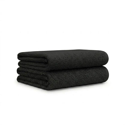 XXL Badetuch in Schwarz – 100% Baumwolle, 150×200 cm | Handtuchshop.ch