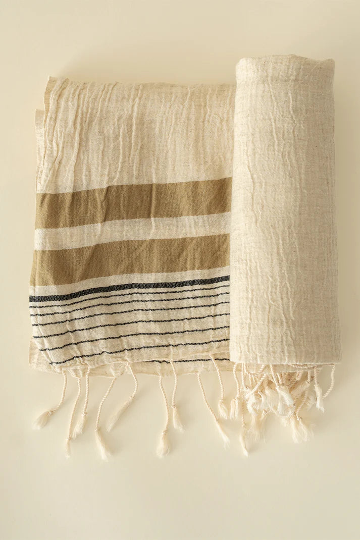 Pestemal 90×170 cm Myra Moss – PURENEST® Pestemal