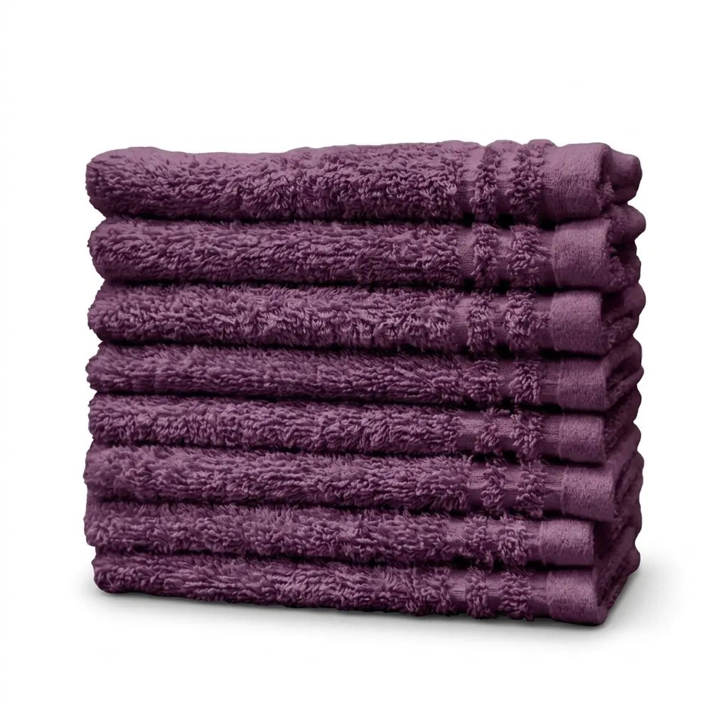 Waschlappen in Aubergine – 100% Baumwolle, 30x30 cm | Handtuchshop.ch
