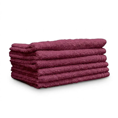 Gästetuch in Bordeaux – 100% Baumwolle, 30x50 cm | Handtuchshop.ch