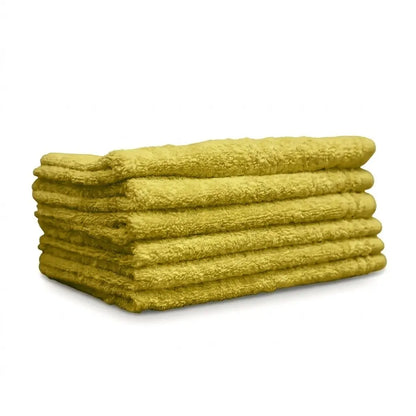 Gästetuch in Hellgelb – 100% Baumwolle, 30x50 cm | Handtuchshop.ch