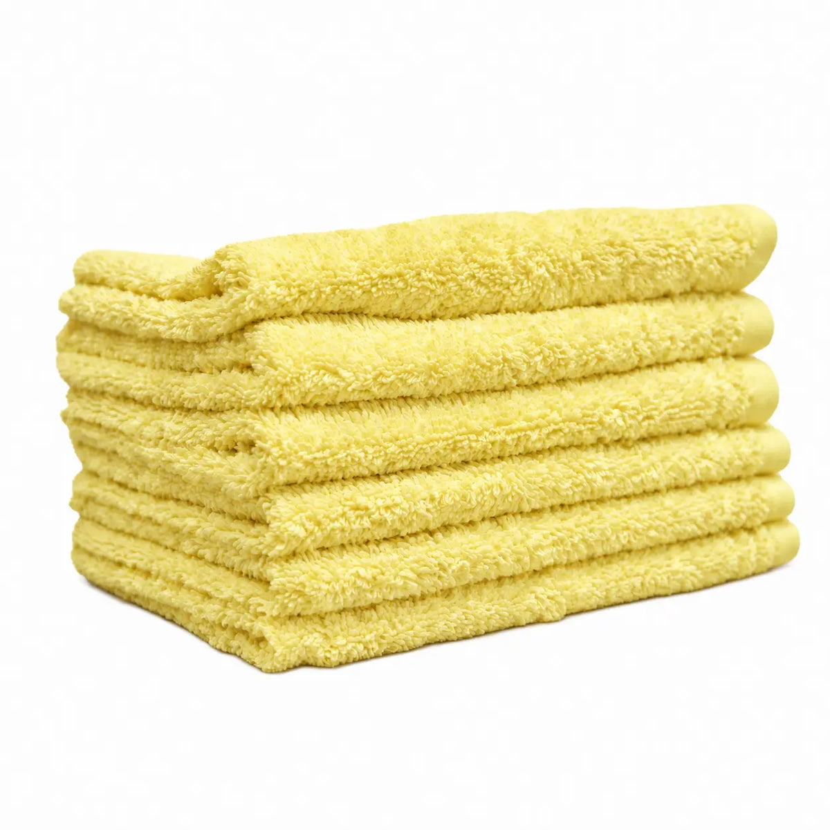 Gästetuch in Hellgelb – 100% Baumwolle, 30x50 cm | Handtuchshop.ch