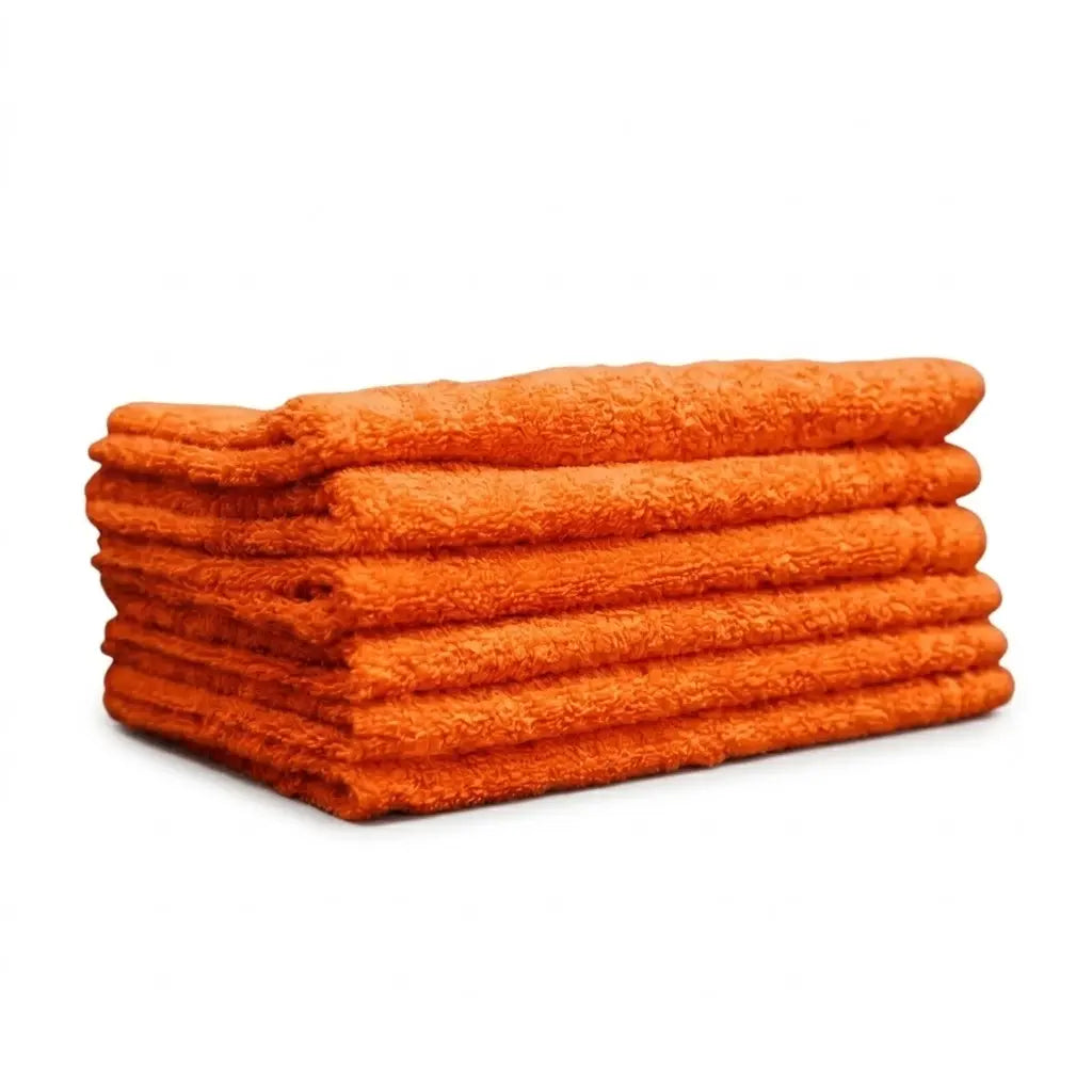 Gästetuch in Orange – 100% Baumwolle, 30x50 cm | Handtuchshop.ch