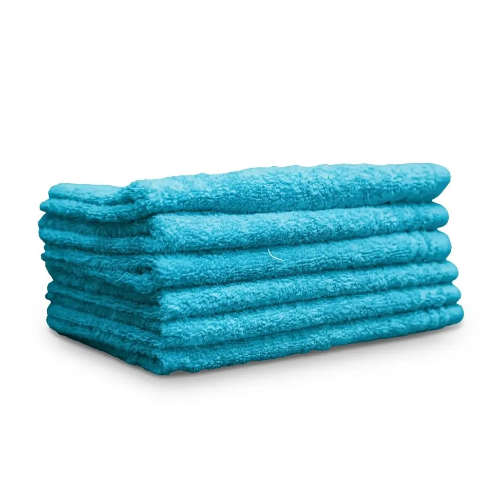 Gästetuch in Türkis – 100% Baumwolle, 30x50 cm | Handtuchshop.ch
