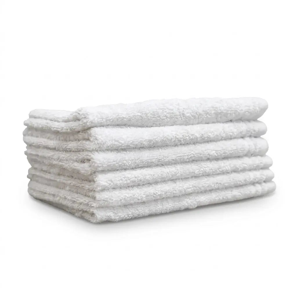 Gästetuch in Weiss – 100% Baumwolle, 30x50 cm | Handtuchshop.ch