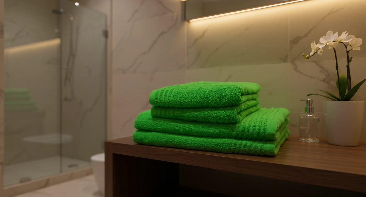 Set de 4 serviettes en éponge AquaSOFT® Sense