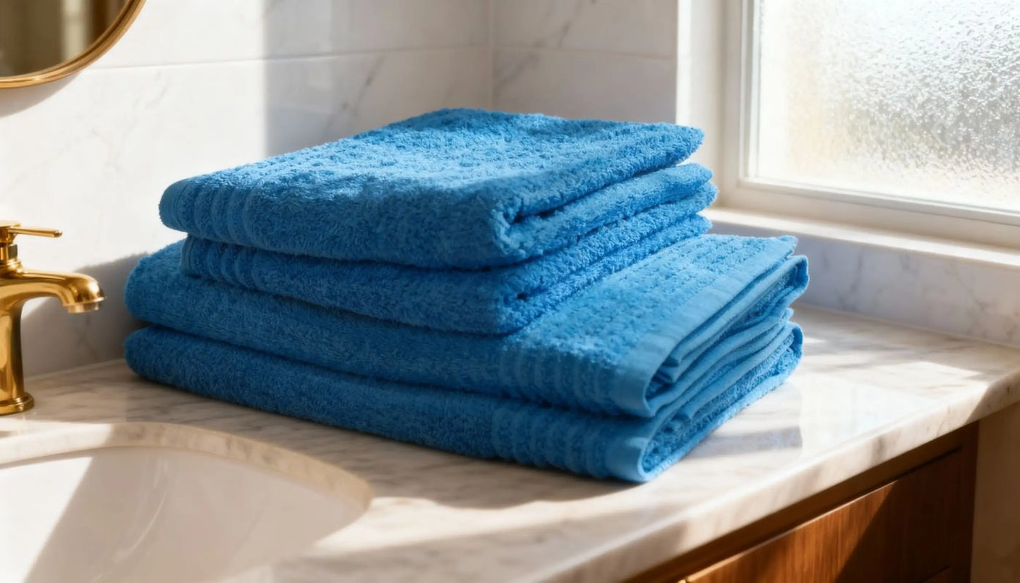 Set de 4 serviettes en éponge AquaSOFT® Sense