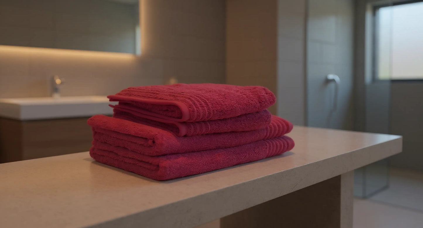 Set de 4 serviettes en éponge AquaSOFT® Sense