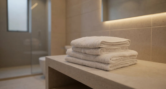 Set de 4 serviettes en éponge AquaSOFT® Sense