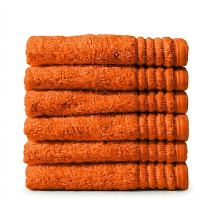 Handtuch in Orange – 100% Baumwolle, 50x90 cm | Handtuchshop.ch