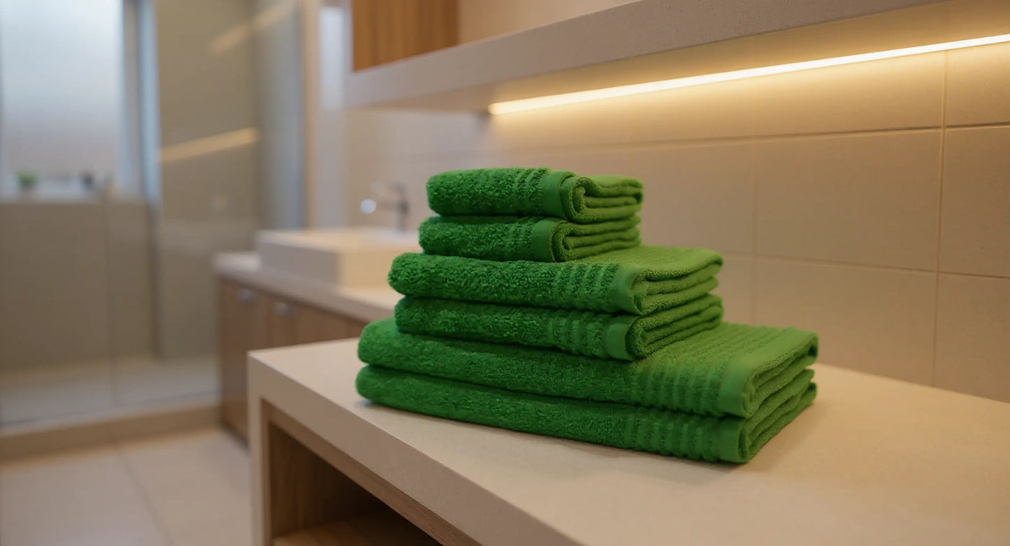 Set de 6 serviettes en éponge AquaSOFT®