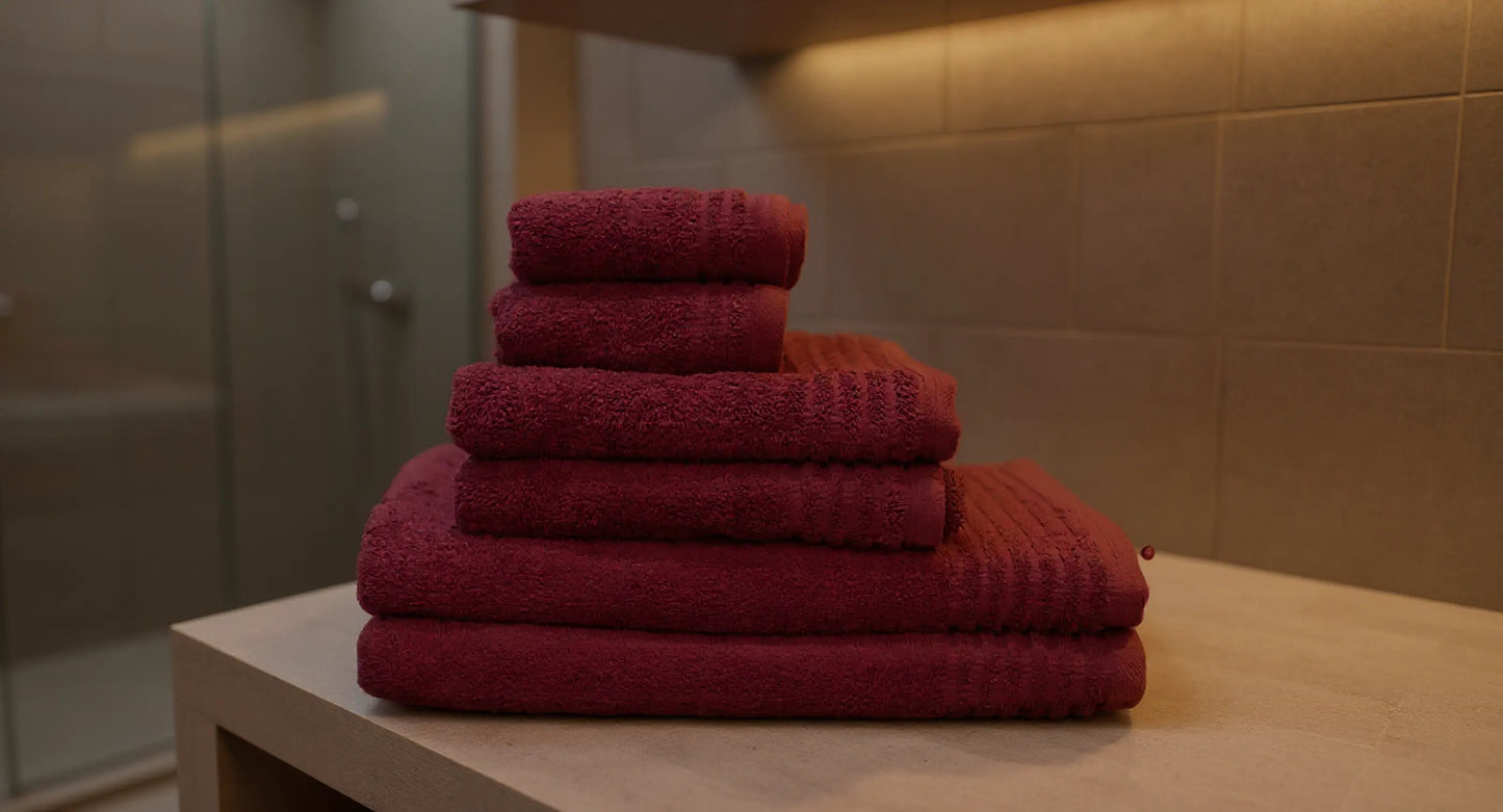 Set de 6 serviettes en éponge AquaSOFT®