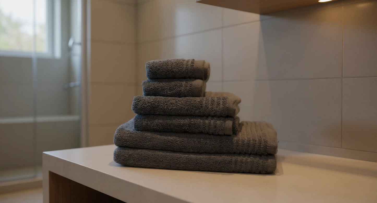 Set de 6 serviettes en éponge AquaSOFT®