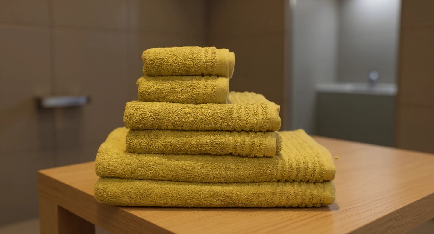 Set de 6 serviettes en éponge AquaSOFT®