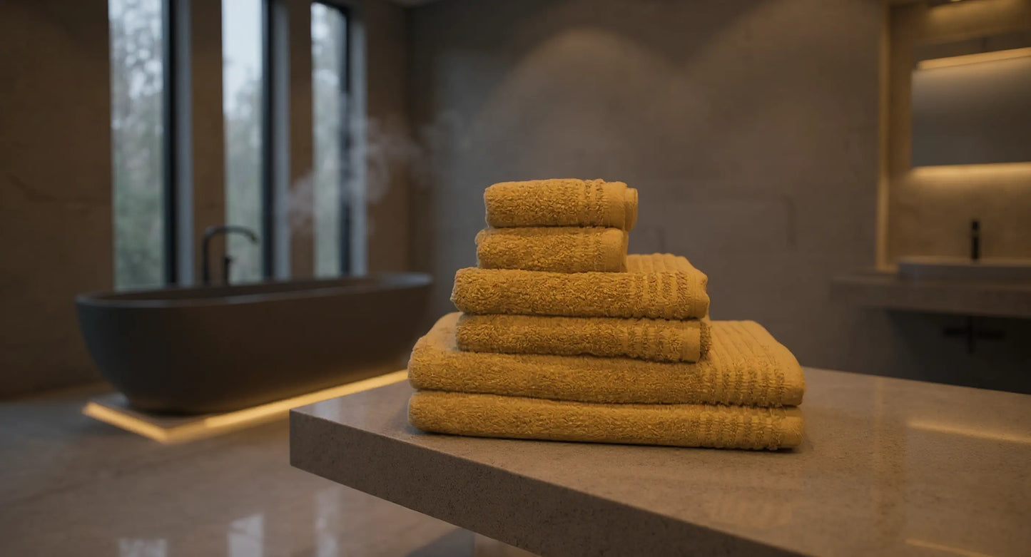 Set de 6 serviettes en éponge AquaSOFT®