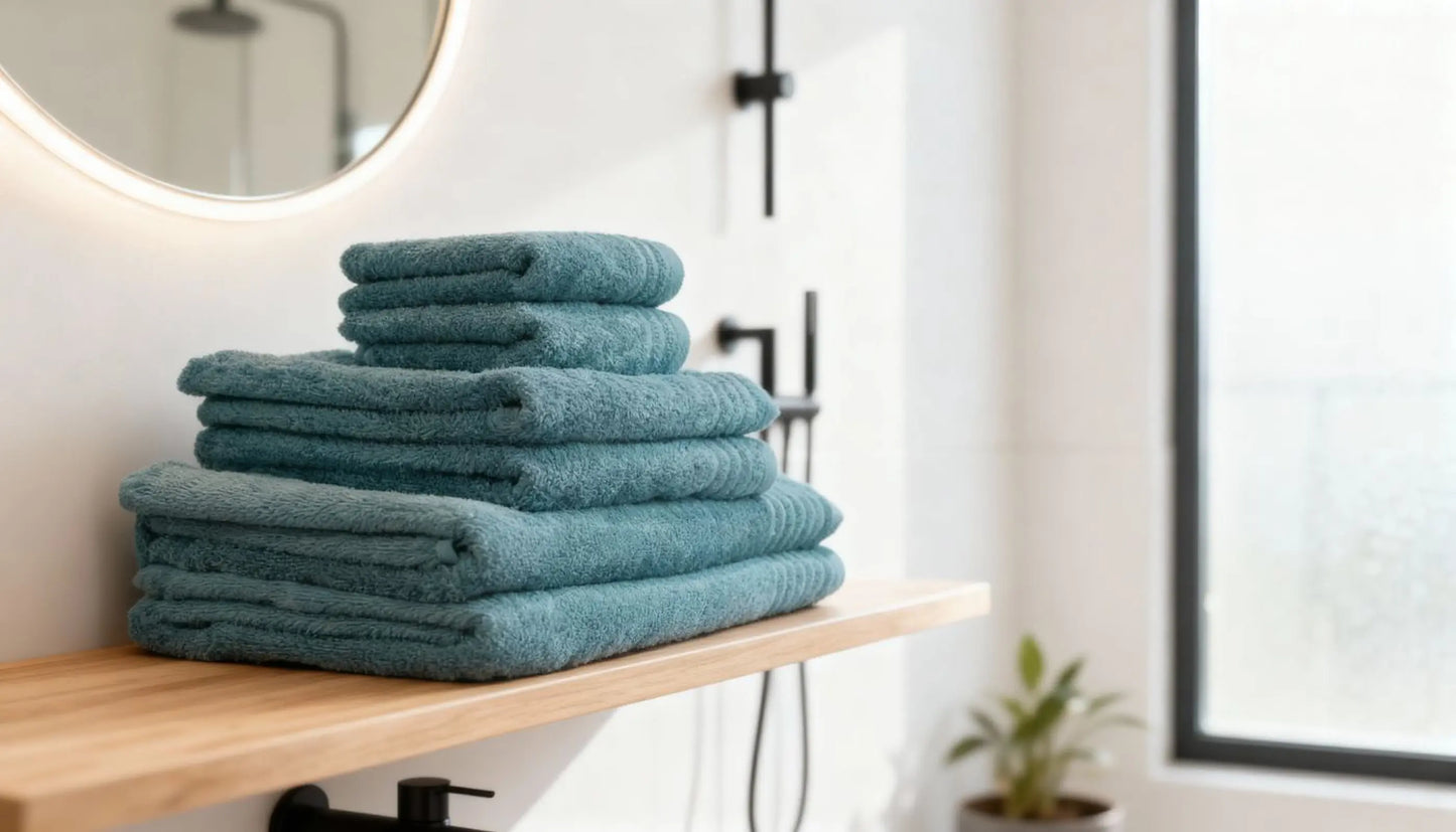 Set de 6 serviettes en éponge AquaSOFT®