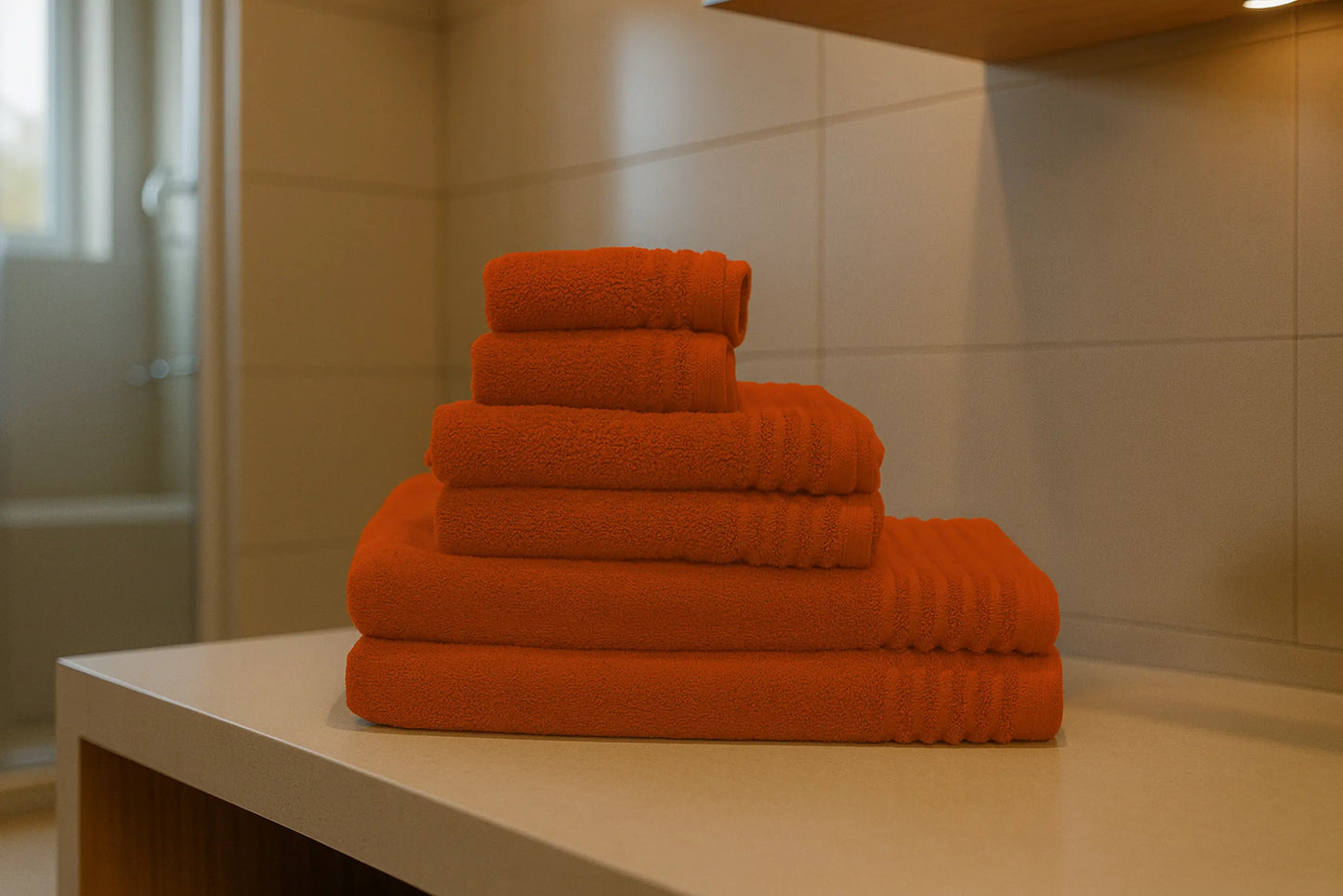 Set de 6 serviettes en éponge AquaSOFT®