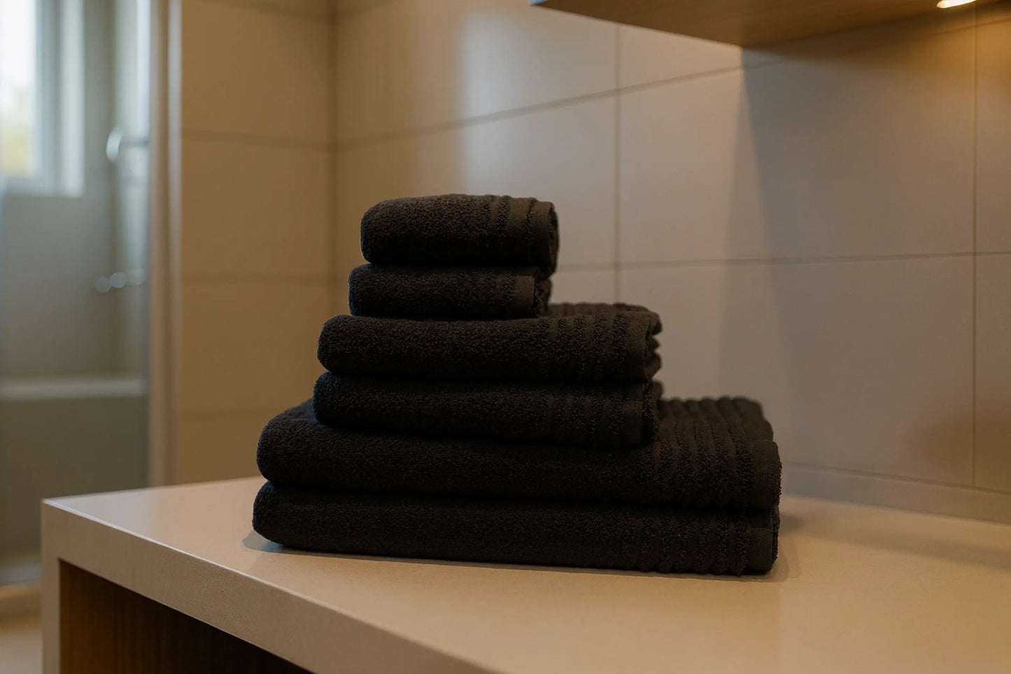 Set de 6 serviettes en éponge AquaSOFT®