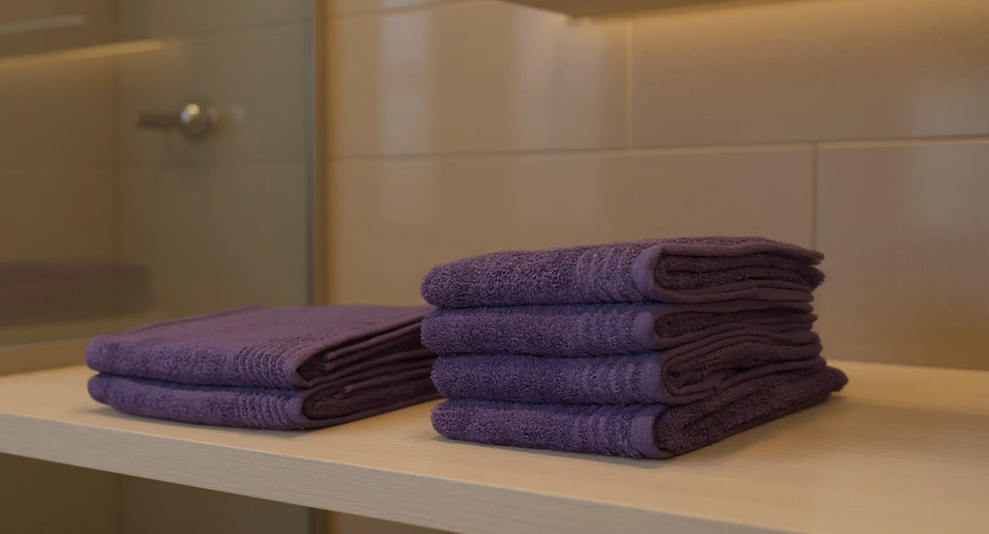 Set de 6 serviettes en toilette AquaSOFT®