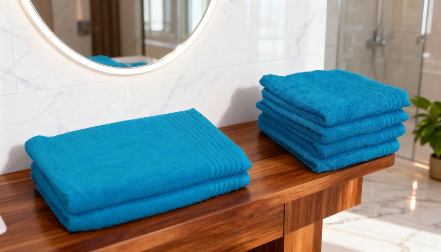 Set de 6 serviettes en toilette AquaSOFT®