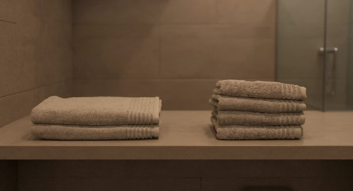 Set de 6 serviettes en toilette AquaSOFT®