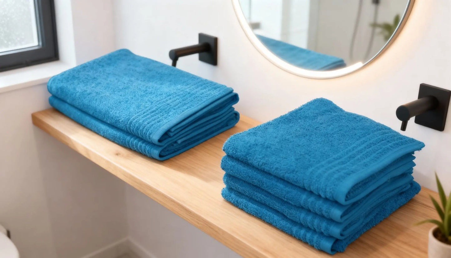 Set de 6 serviettes en toilette AquaSOFT®