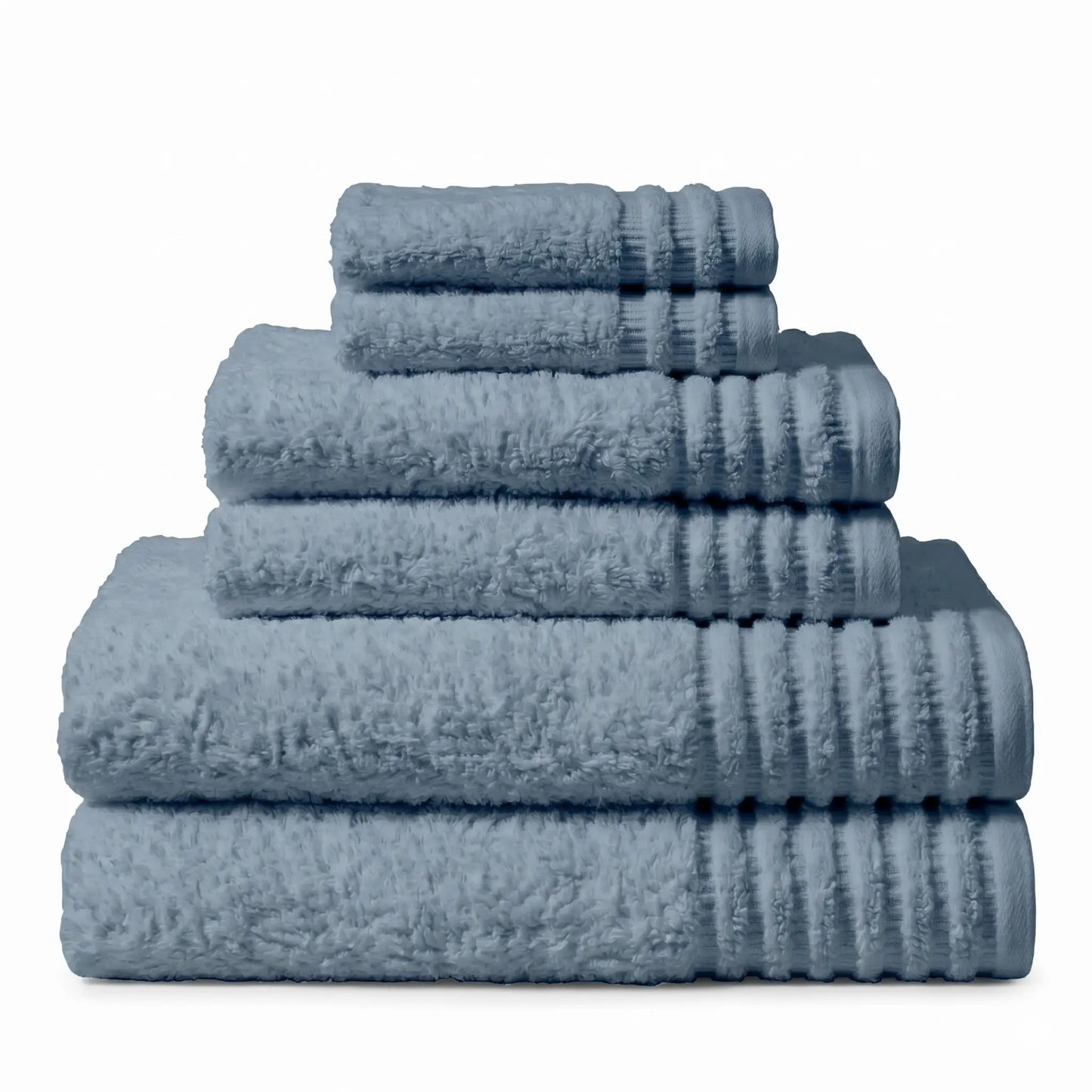 Lot de 6 serviettes – Pour bain & quotidien