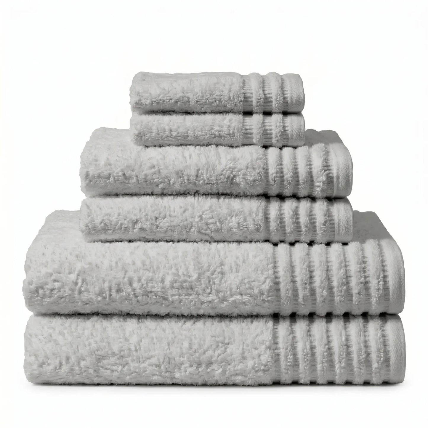 Lot de 6 serviettes – Pour bain & quotidien