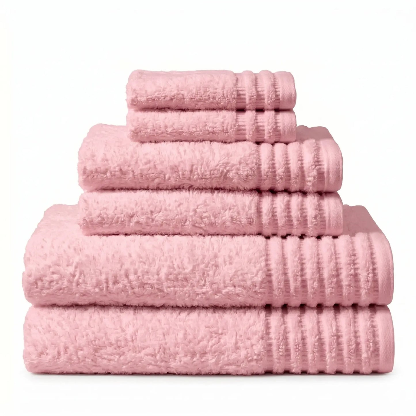 Lot de 6 serviettes – Pour bain & quotidien