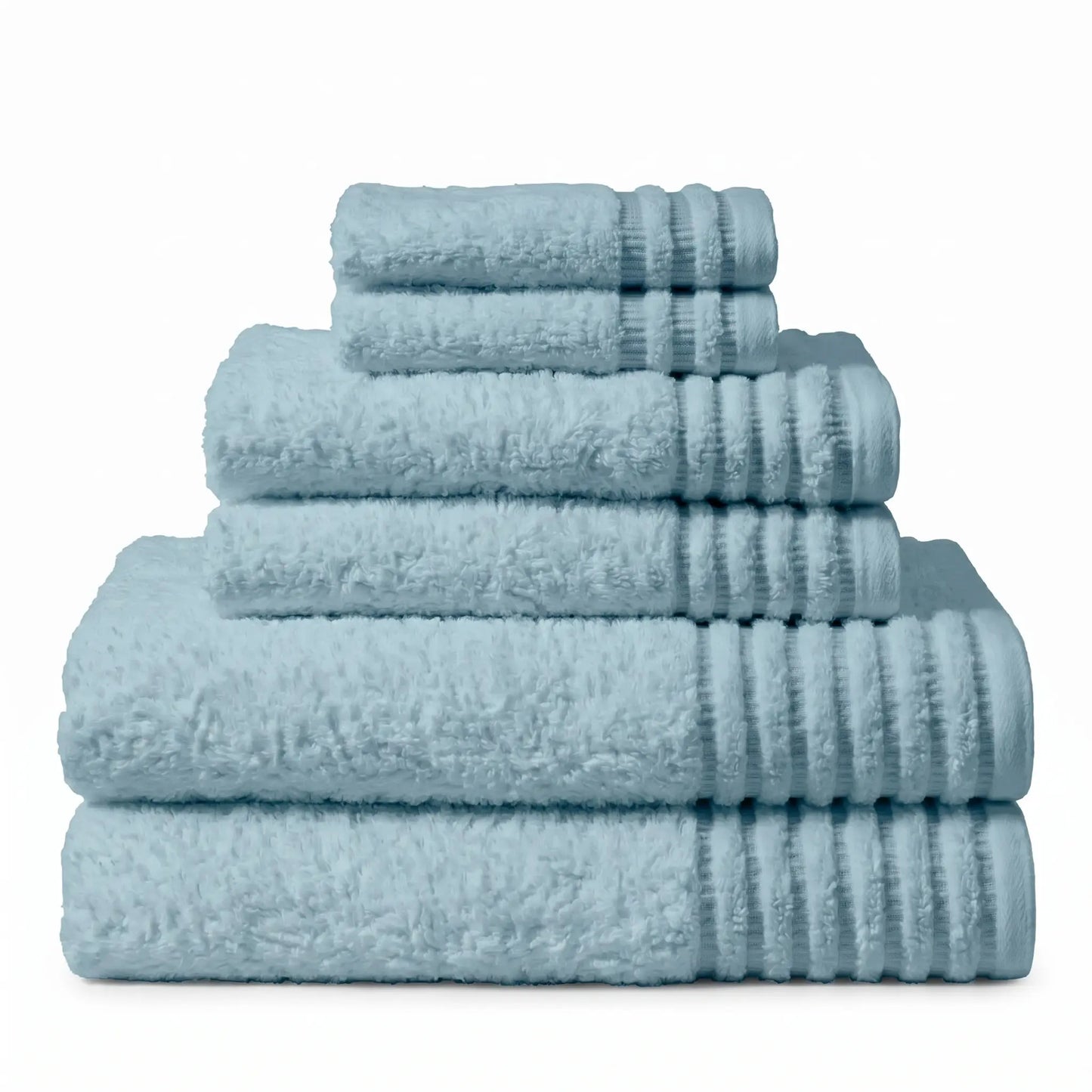 Lot de 6 serviettes – Pour bain & quotidien