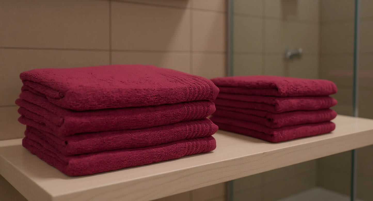 Set de 8 serviettes «XL Confort» en éponge AquaSOFT®