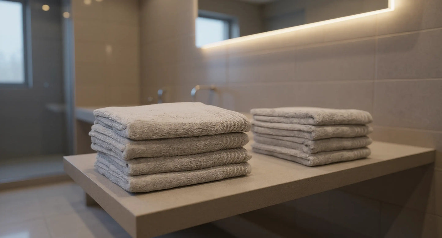 Set de 8 serviettes «XL Confort» en éponge AquaSOFT®