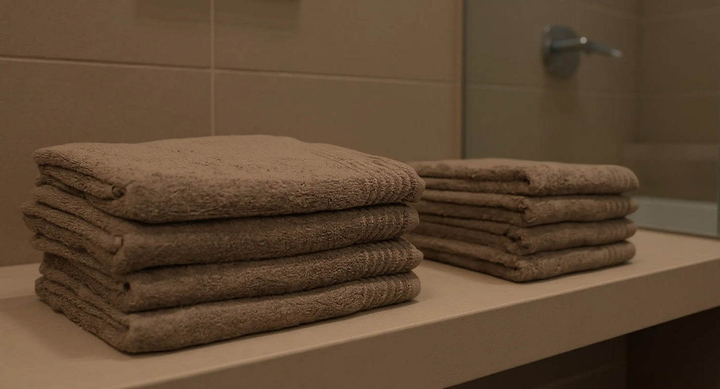 Set de 8 serviettes «XL Confort» en éponge AquaSOFT®