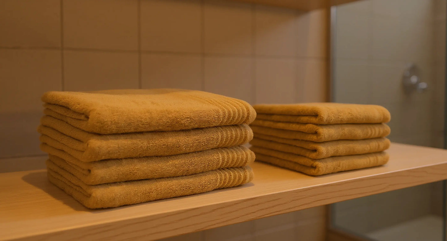 Set de 8 serviettes «XL Confort» en éponge AquaSOFT®