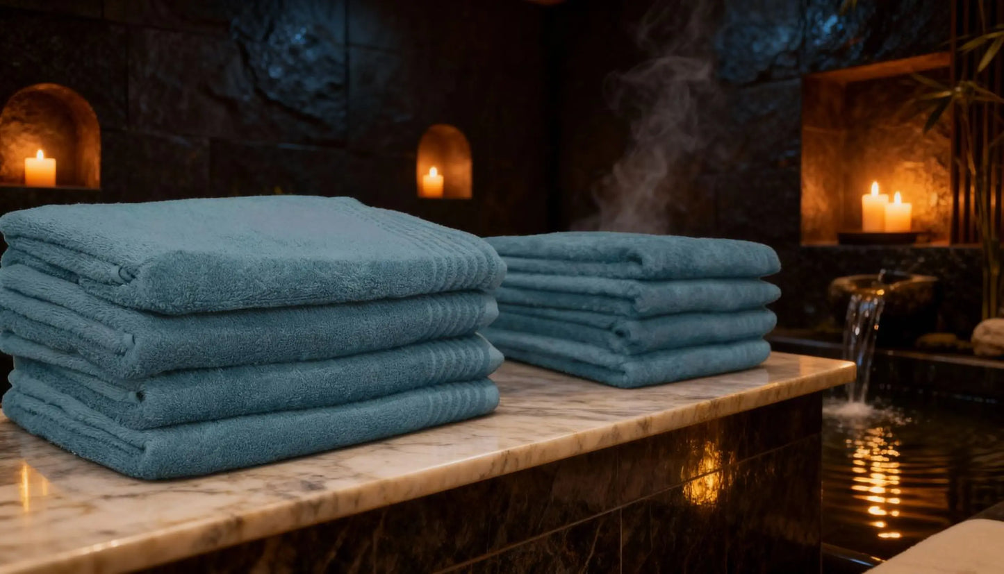 Set de 8 serviettes «XL Confort» en éponge AquaSOFT®