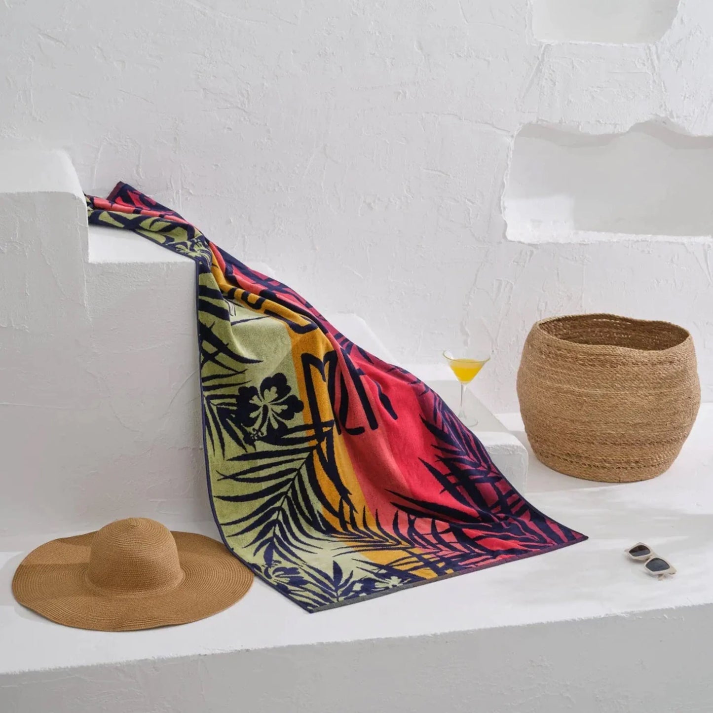 Serviette de plage 75×150 cm Afrodit AquaSOFT® Riviera